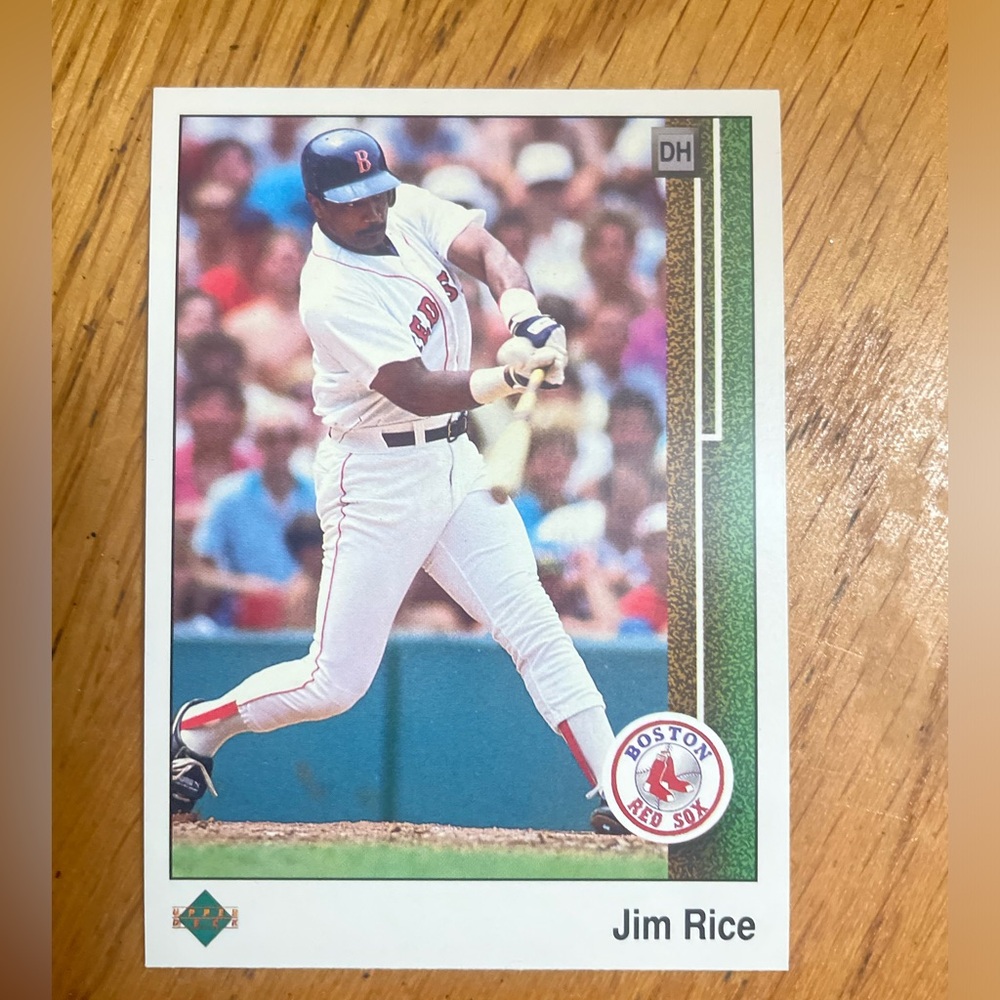 1989 UD Jim Rice #413